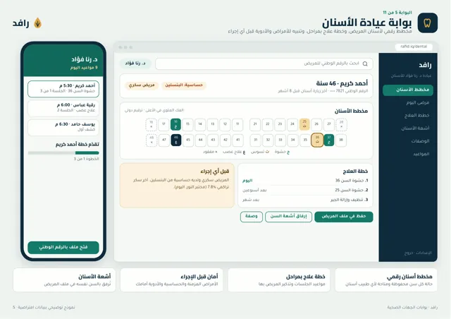 بوابة عيادة الأسنان
